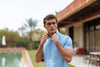 GIORDANO® Tipped Polo Shirt/Sky Blue - SS26