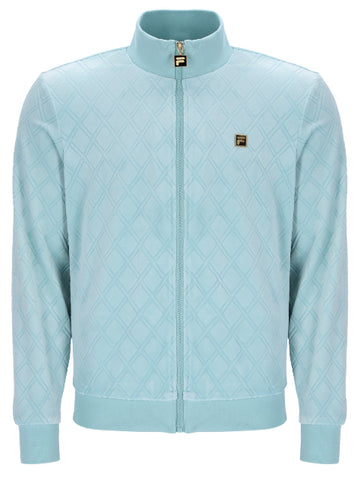 Fila® GOLD HANAY VELOUR EMBOSSED DIAMOND JACKET/STERLING BLUE - SS26