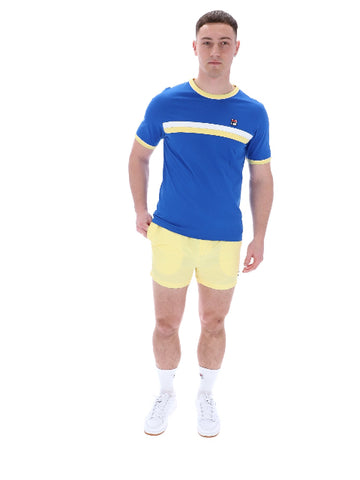 FILA® RAZEE Striped T-Shirt/Turkish Sea - New SS25