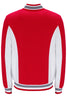 Fila® Vintage SETTANTA Borg Track Jacket/Fila Red/White 623 - New AW23