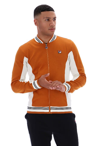 Fila® SETTANTA Track Jacket/Pumpkin Spice/Gardenia - New AW25