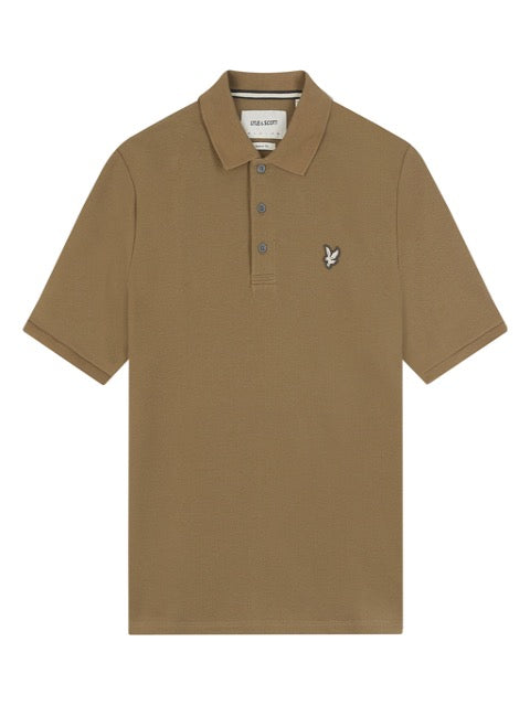 Lyle & Scott Flatback Tipped Polo Shirt/Woolwich - New AW23