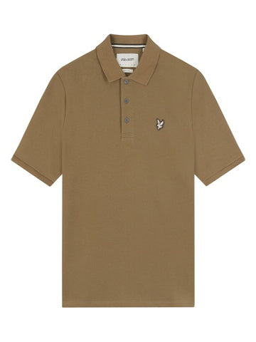 Lyle & Scott Flatback Tipped Polo Shirt/Woolwich - New AW23