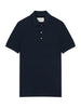 Lyle & Scott Tonal Eagle Polo Shirt/Dark Navy - CORE SS24