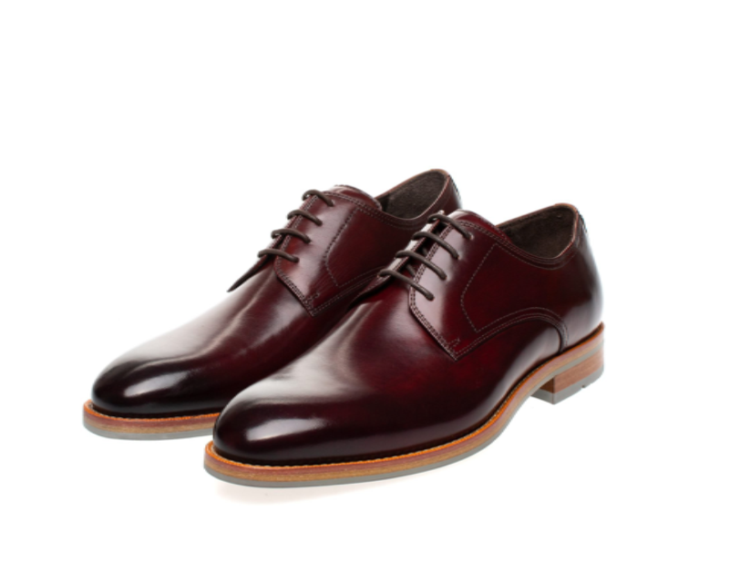 John White Lyon Derby Shoes/Bordo - New SS23