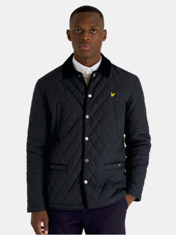 Lyle & Scott Quilted Jacket/Navy - New AW23