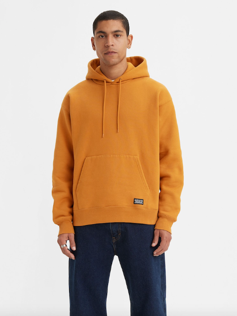 Levi's® Skate Hooded Sweatshirt/Orange - New AW23