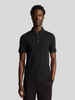 Lyle & Scott Tonal Eagle Polo Shirt/Black - CORE SS24