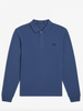 Fred Perry L/S Plain Shirt/Midnight Blue - New AW23