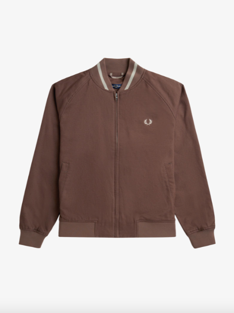 Fred Perry Corduroy Tennis Bomber/Carrington Road Brick - New SS24