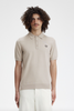 Fred Perry Classic Knitted Shirt/Dark Oatmeal - New SS24