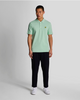 Lyle & Scott Golden Eagle Polo Shirt/Turquoise Shadow - New S24