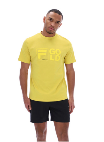 FILA® GOLD 'Jax' Influence Graphic T-Shirt/Yellow Green - New SS24