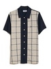 Original Penguin® Plaid Bowling Shirt/Birch - New HS25