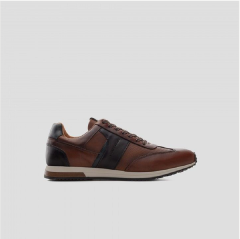 Ambitious Slow Classic Sneaker/Cognac Combi - New SS25