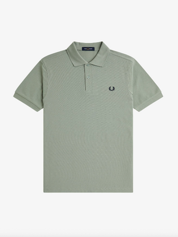 Fred Perry One Colour Shirt/Bayleaf - New AW25