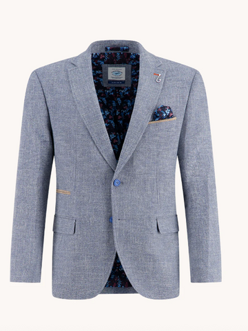 A FISH NAMED FRED BLAZER STRUCTURE/JEANS BLUE - NEW AW25