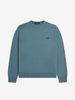 Fred Perry Classic Crew Neck Jumper/Stockport Blue - New AW25