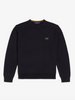 Fred Perry Classic Crew Neck Jumper/Navy - New AW25