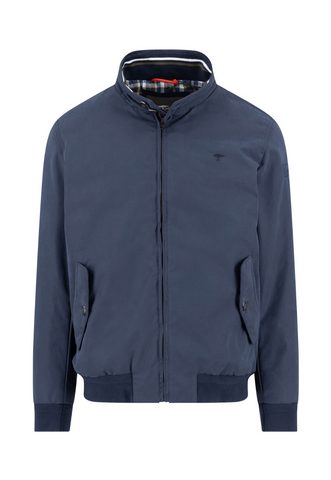 FYNCH HATTON® Padded Harrington Jacket/Neu Blue - New AW25 PRE ORDER