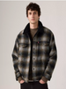 Levi's® Relaxed Plaid Sherpa Trucker/Neutral - New AW25