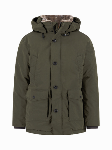 FYNCH HATTON® Winter Parka Coat/Dusty Forest - New AW25