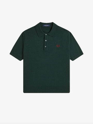 Fred Perry Knitted Polo Shirt/Grassroots - SS26