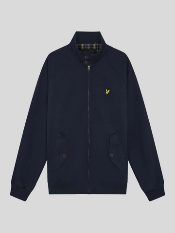 Lyle & Scott Cotton Harrington Jacket/Navy - SS26