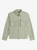 Fred Perry Ripstop Pocket Overshirt/Seagrass - SS26