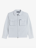 Fred Perry Ripstop Pocket Overshirt/Dusky Blue - SS26