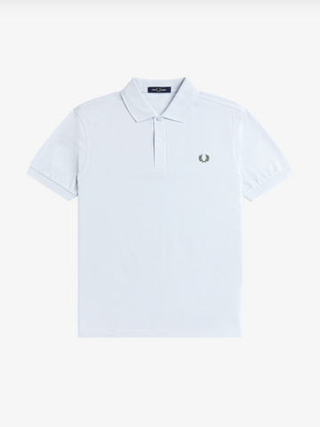 Fred Perry One Colour Shirt/Dusty Blue - SS26