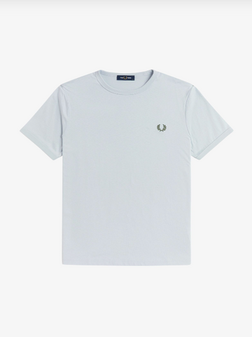 Fred Perry Ringer T-Shirt/Dusky Blue - SS26
