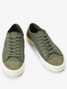 Fred Perry Hughes Canvas Plimsoll/Laurel Wreath Green - SS26