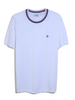 Original Penguin® Geometric Eyelet Sweater/White - SS26
