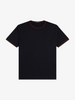 Fred Perry Twin Tipped T-Shirt/Navy/Brandy/Rich Brown - AW26