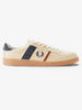 Fred Perry Leather B725 Tennis Shoes/Oatmeal - AW26