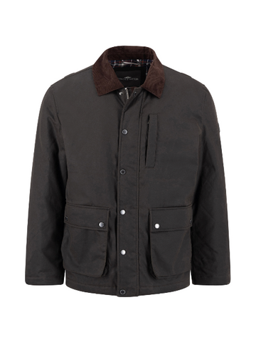 FYNCH HATTON® Barn Jacket/Anthracite - AW26