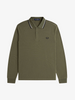 Fred Perry Twin Tipped L/S Shirt/Laurel Wreath Green/Slate  - AW26