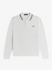 Fred Perry Twin Tipped L/S Shirt/Slate/Laurel Wreath Green  - AW26