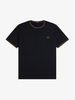 Fred Perry Twin Tipped T-Shirt/Navy Bronze - AW26