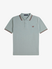 Fred Perry Twin Tipped Shirt/Silver Blue/Bronze/Oxblood - AW26