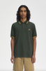 Fred Perry Twin Tipped Shirt/Court Green/Honeycomb - New SS25