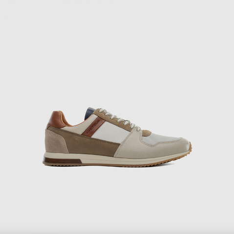 Ambitious Slow Classic Sneaker/Grey/Off White/Camel - New SS25