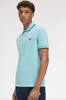Fred Perry Twin Tipped Shirt/Mint Blue - New SS25