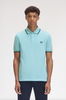 Fred Perry Twin Tipped Shirt/Mint Blue - New SS25