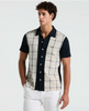 Original Penguin® Plaid Bowling Shirt/Birch - New HS25