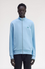 Fred Perry Zip Through Sweat Shirt/Track Blue - New AW25