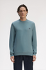 Fred Perry Classic Crew Neck Jumper/Stockport Blue - New AW25