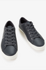 Fred Perry Baseline Leather Tennis Shoes/Anchor Grey - New AW25