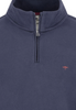 FYNCH HATTON® Troyer 1/4 Zip Sweat Top/Neu Bleu - New AW25